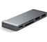 USB-хаб SATECHI Type-C USB 3.0 Passthrough Hub для Macbook 12. Порты: 1x USB-C, 2 x USB 3.0, SD, microSD, серый космос ST-TCUPM 3