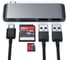 USB-хаб SATECHI Type-C USB 3.0 Passthrough Hub для Macbook 12. Порты: 1x USB-C, 2 x USB 3.0, SD, microSD, серый космос ST-TCUPM 4