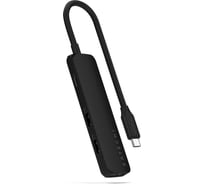 Адаптер SATECHI 4-in-1 USB-C PDх2xUSB-A 3.2 Gen2хHDMI 4K-60Hz Slim Multiport Adapte, черный ST-P4SK