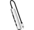 Адаптер SATECHI 6-in-1 1xUSB-C PDх1x1 USB-A 10GbpsхUSB-A 480MbpsхHDMI 4K-60HzхMicro/SD Card Slim Multiport Adapter, серебристый ST-P6SS 1