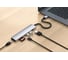 Адаптер SATECHI 7-in-1 1хUSB-Cх2xUSB-A3.2 Gen2хHDMI 4K-60HzхEthernet 1 GigabitхMicro/SD Card Reader Slim Multiport Adapter with Ethernet, серебристый ST-P7SS 7