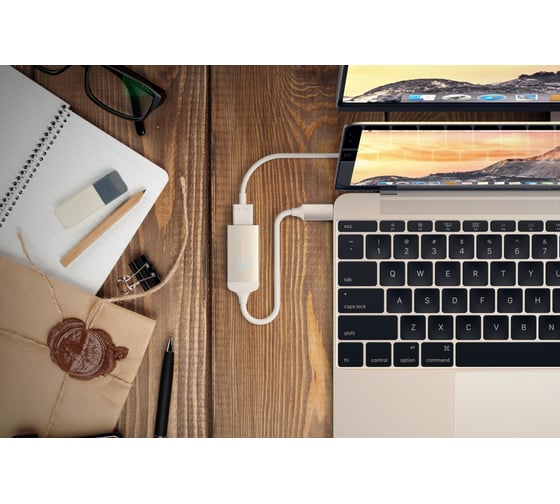 Адаптер SATECHI Type-C to HDMI 4K 60HZ. Поддержка 4K/60Hz. Материал корпуса алюминий, серебряный ST-TC4KHAS