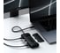 Адаптер SATECHI USB-C Hybrid Multiport Adapter with SSD Enclosure, черный ST-UCHSEK 6