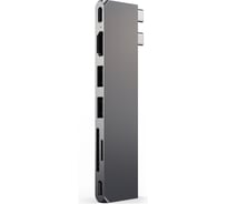 Адаптер SATECHI USB-C Pro Hub Slim Adapter, серый космос ST-HUCPHSM