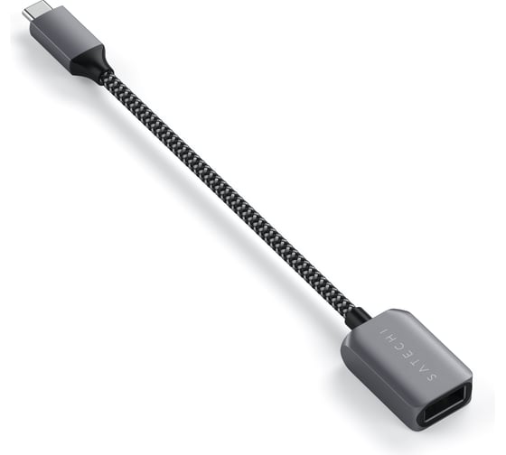 Кабель-адаптер SATECHI USB-C to USB 3.0, серый космос ST-UCATCM