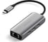 Хаб SATECHI 4-in-1 USB-C Hub With 2.5 Gigabit Ethernet&3хUSB-C, серый космос ST-H3C25EM 1