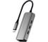 Хаб SATECHI 4-in-1 USB-C Hub With 2.5 Gigabit Ethernet&3хUSB-C, серый космос ST-H3C25EM 3