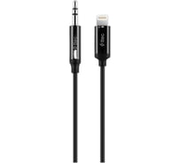 Кабель TTEC 3.5mm Aux - Lightning Sterio Premium Aux Cable. Длина: 1м. Цвет: черный 2DK42S