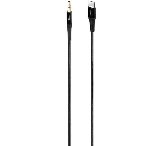 Кабель TTEC Aux - USB-C Cable. Длина: 100 см. Цвет: черный 2AK03S