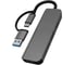 Мульти Хаб PERO MH05, USB-С/USB-A TO SD + TF + USB 3.0 + 2xUSB 2.0, серый MH05GR 3