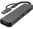 Мульти Хаб PERO MH05, USB-С/USB-A TO SD + TF + USB 3.0 + 2xUSB 2.0, серый MH05GR 4