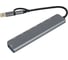 Мульти Хаб PERO MH06, USB-С/USB-A TO 2xUSB-C + USB 3.0 + 4xUSB 2.0, серый MH06GR 2