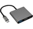 Мульти Хаб PERO MH08, USB-С TO USB-C + HDMI + USB 3.0, серый MH08GR 3