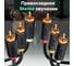 Аудио кабель GCR 1.5m 3хRCA / 3хRCA, GOLD, черный, VIV51I820 6