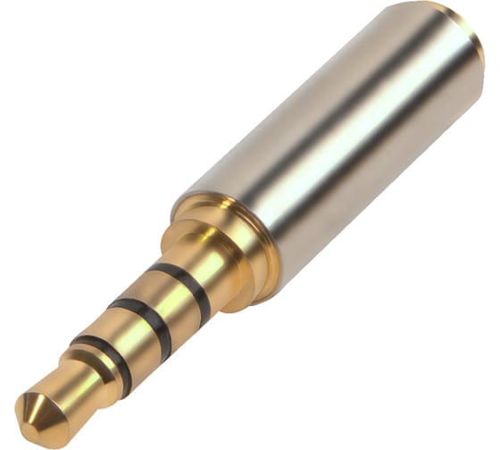 Аудио переходник GCR jack 3,5 mm/jack 2,5 mm, M/F,VIVAVIA01 1
