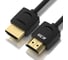 Кабель HDMI 2.0 GCR SLIM 1.5m черный, HDR, Ultra HD, 4K 60 fps 60Hz, 3D, AUDIO, 18.0Гбит/с, 32AWG, VIV51I595 1