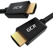 Кабель HDMI 2.0 GCR 0.5m черный, 4K 60 fps 60Hz/5Kх30Hz, 3D, AUDIO, 18.0 Гбит/с, 28/28 AWG, VIVHMI411-0.5m