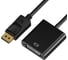 Переходник GCR 0.20m Active DisplayPort/DVI v1.2 20M/25+4F + DAC чип, черный, VIVADIP2MDVI 1
