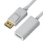 Переходник GCR 0.1m, DisplayPort 1.2 [M] / HDMI 1.4b [F], белый, VIVADIP2MHDW 1