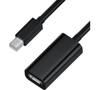 Адаптер-переходник GCR Apple mini DisplayPort 20M > HDMI 19F, черный, VIV50I930