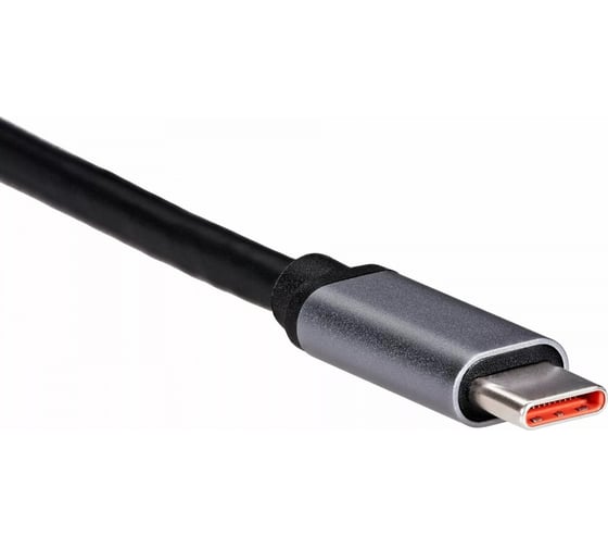 Адаптер VCOM TypeC - 2HDMI+DP 4K 60Hz+3USB3.0+TC+USB2.0+RJ45+SD+TF+PD+audio+TCадаптер CU4706