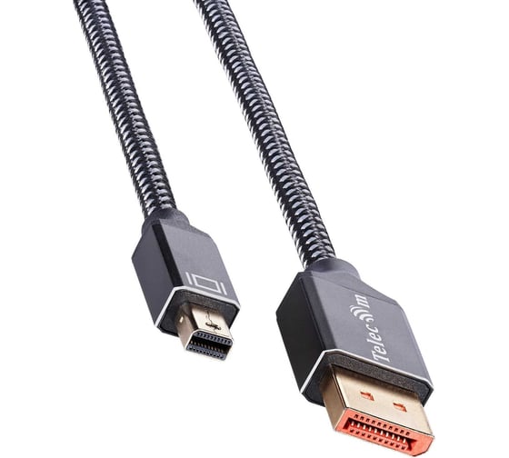 Кабель-адаптер Telecom 2.1V MiniDP M - DP M 8K 60HZ медь 2m TA783M-2M