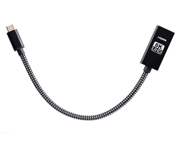 Кабель-адаптер Telecom USB3.1 TypeCm - HDMI Af 8K 60Hz медь 0.2m TCC022 1