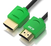 Кабель HDMI 2.0 GCR SLIM 0.5m HDR 4:2:2, Ultra HD, 4K 60 fps 60Hz, 3D, AUDIO, 18.0Гбит/с, 32 AWG, VIV51I579
