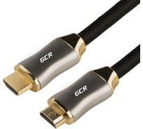 Кабель HDMI 2.0 GCR DELUX 10.0m нейлон, 4K 60 fps 60Hz/5Kх30Hz, AUDIO, 18.0 Гбит/с, 28/28 AWG, VIV51I283