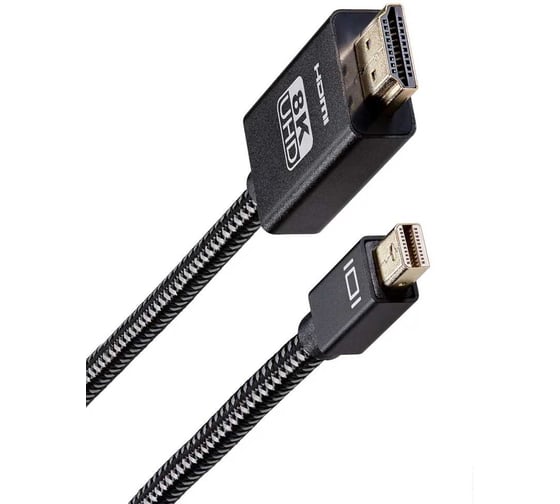 Кабель-адаптер Telecom miniDP M - HDMI M 8K 60Hz медь 1.8m TA582-1.8M