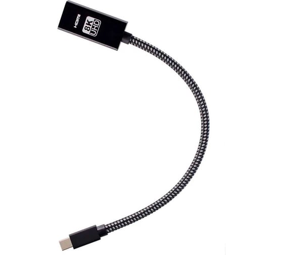 Кабель-адаптер Telecom miniDP M - HDMI F 8K 60Hz медь 0.2m TA585