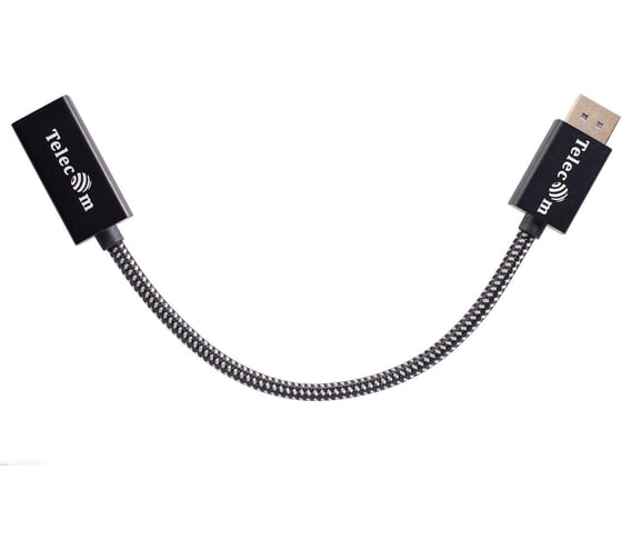 Кабель-адаптер Telecom DP M - HDMI F 8K 60Hz медь 0.2m TA580