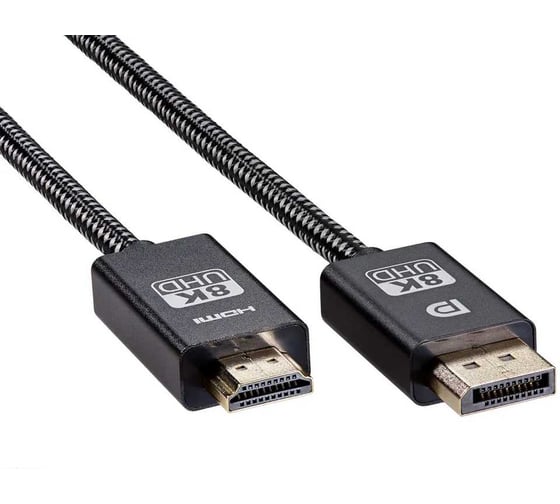 Кабель-адаптер Telecom DP M - HDMI M 8K 60Hz медь 1.8m TA581-1.8M