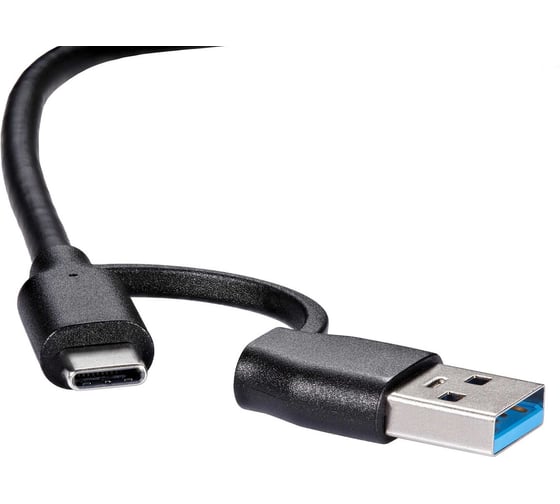 Кабель соединительный Telecom 2в1 USBA/C - USB3.0 MicroBM 5Gbps медь 0.3m TUS714-0.3M