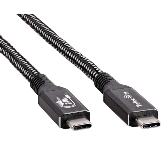 Кабель Telecom USB4 TypeCM/CM 8K 30Hz 40GBps PD 240W медь 3m TUS840-3M