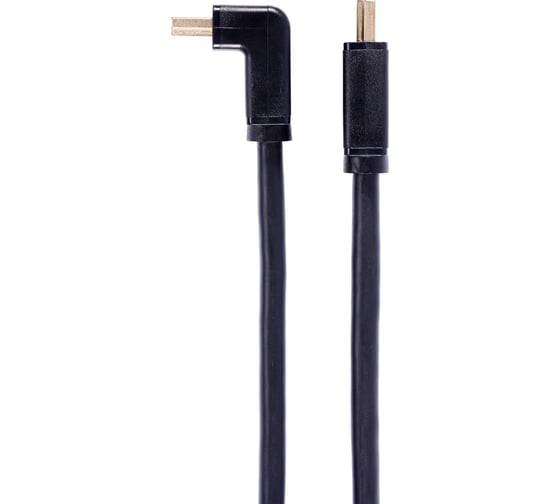 Кабель Telecom HDMI-HDMI ver 2.1 8K 60Hz угол 90град медь 1.5m TCG256-1.5M