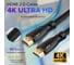 Кабель HDMI 2.0 GCR 0.3m нейлон, HDR, Ultra HD, 3D, AUDIO, 18.0 Гбит/с, 28 AWG, 3 X экран, VIVHMI811-0.3m 2
