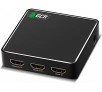 Разветвитель HDMI GCR v2.0, 1 на 2 выхода, 4K 60Hz /1080p 120Hz, 4:2:0, серия Greenline, VIVvAI03