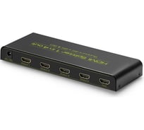 Разветвитель HDMI GCR v1.4, 1 на 4 выхода, 4Kx2K 30Hz/1080p 120Hz+индикация, серия Greenline, VIVv1I04C