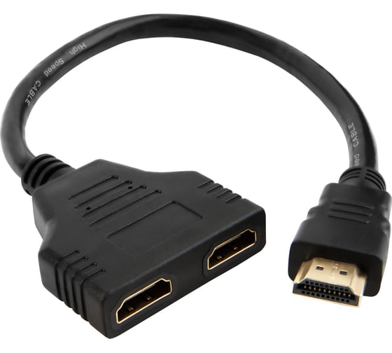 Кабель разветвитель HDMI GCR v1.4, 1 на 2 выхода, 1080P 60Hz, серия Greenline,VIVHDIM1HDF2 1