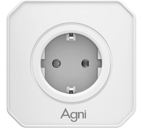 Тройник для розетки AGNI 5 розеток 220, белый TP-VE5E-white