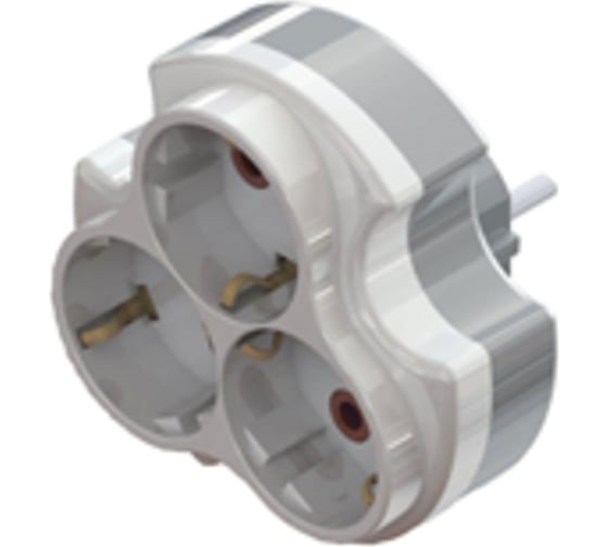 Тройной разветвитель MONO ELECTRIC в упаковке 170-010002-003