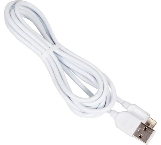 Кабель USB Borofone BX14 для Lightning, 2.4A, длина 1м, белый 821377 1