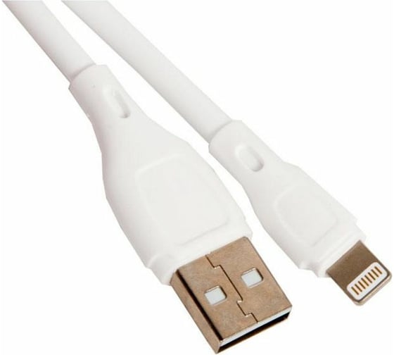 Кабель USB Hoco X61 Ultimate silicone для Lightning, 2.4А, длина 1.0м, белый 811137