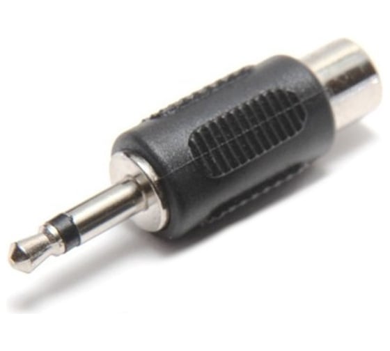 Переходник GCR, аудио jack 2,5mm/RCA, M/F, черный, VIV53I423