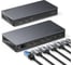 Конвертер UGREEN CM615 Revodok Pro 9-in-1 2хUSB-A 3.1USB-C 3.12хHDMI2хDPRJ45GbPD Converter. Цвет: серый 90912 3