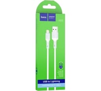 Кабель USB Hoco X65 Prime для Lightning, 2.4А, длина 1.0м, белый 815170