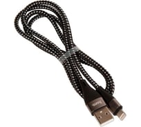 Кабель USB Hoco X57 Blessing для Lightning, 2.4А, длина 1.0м, черный 812504