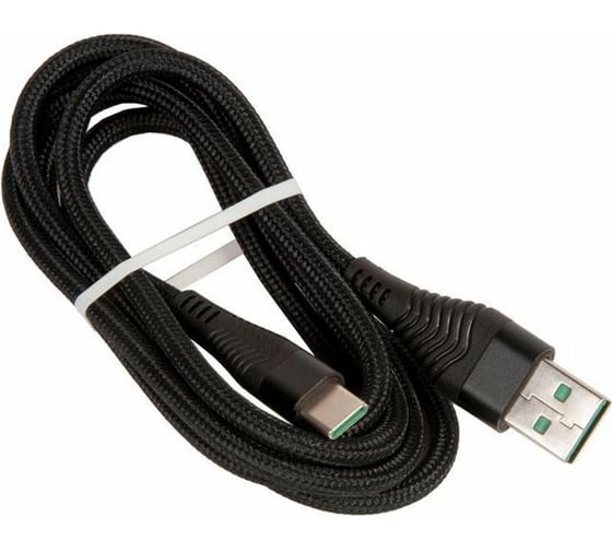 Кабель USB Hoco U53 Flash для Type-C, 5.0А, длина 1.2м, черный 796389 1
