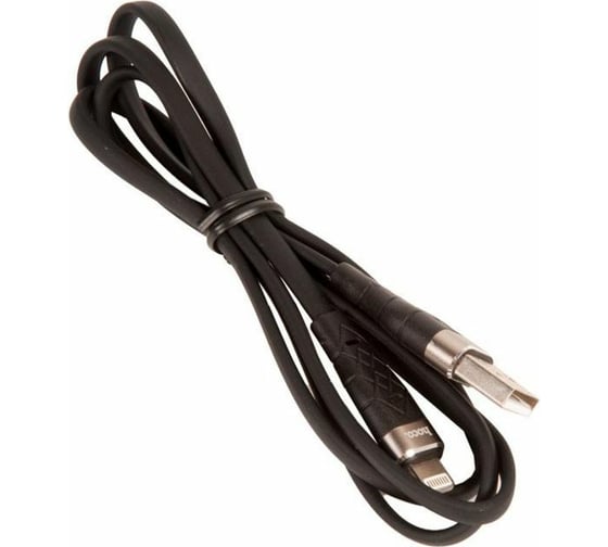 Кабель USB Hoco X53 Angel для Lightning, 2.4А, длина 1.0м, черный 796357 1